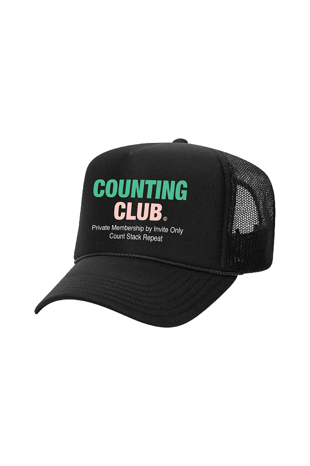 Counting Club Trucker